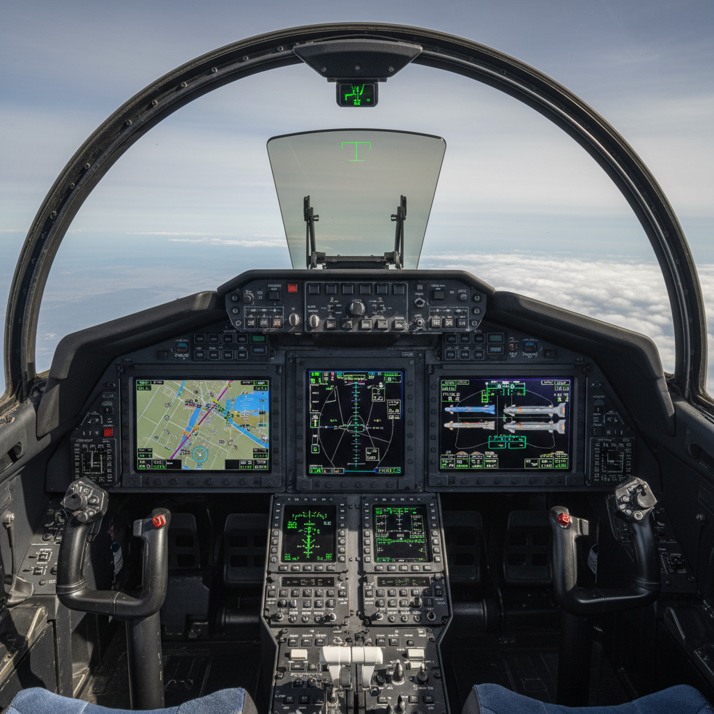F-15EX cockpit advanced avionics glass display