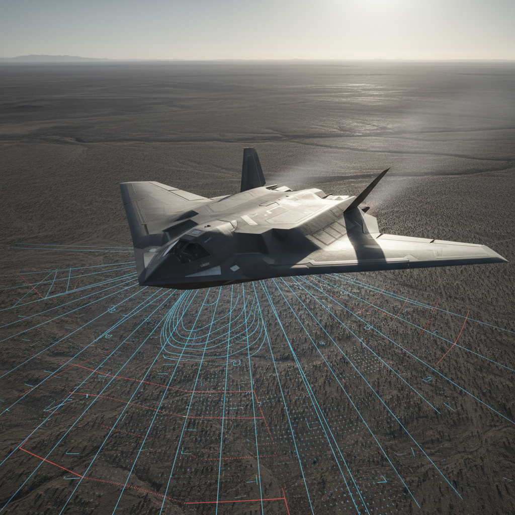 stealth aircraft low observable design radar