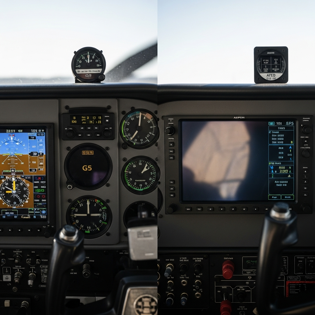 Garmin G5 vs Aspen EFD1000 Which EFIS Wins