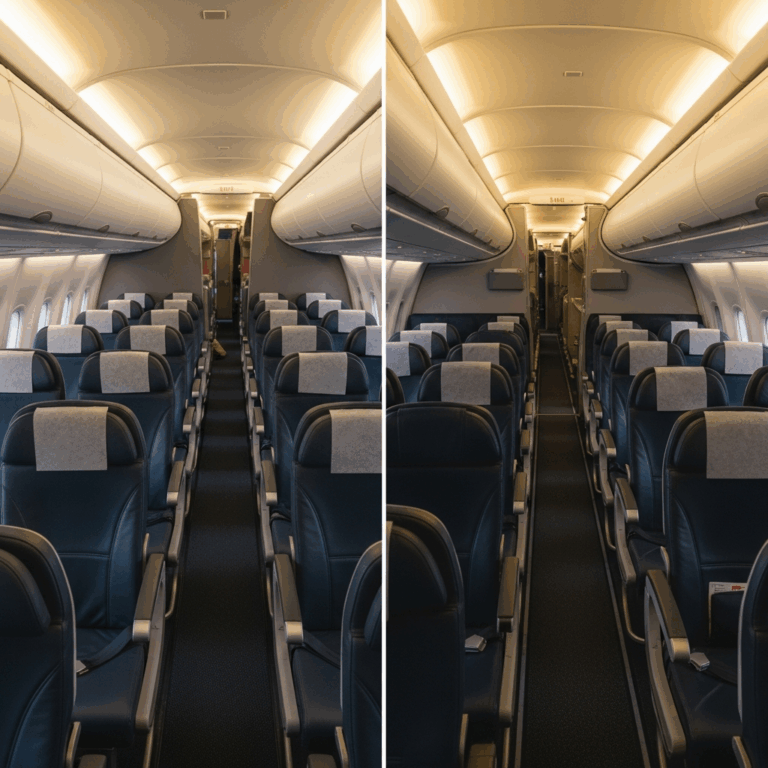 Airbus A220 vs Embraer E195-E2 Passenger Comparison